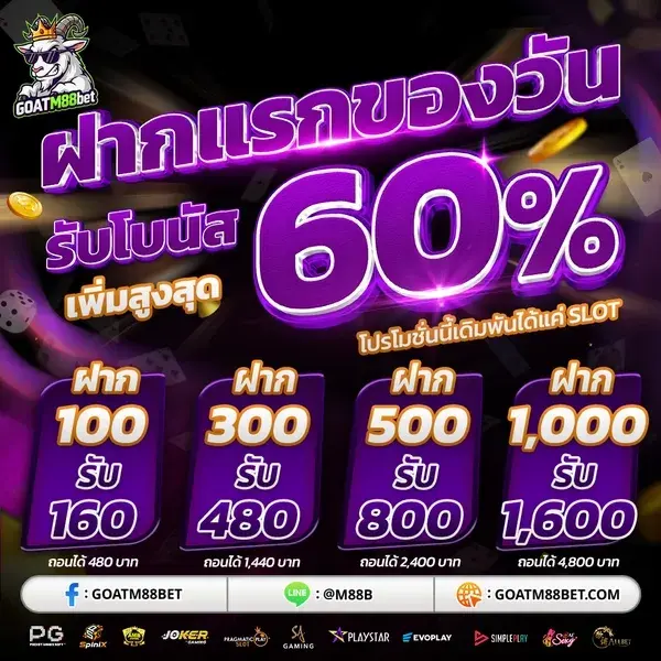 GOATM88BET-โปรโมชั่น